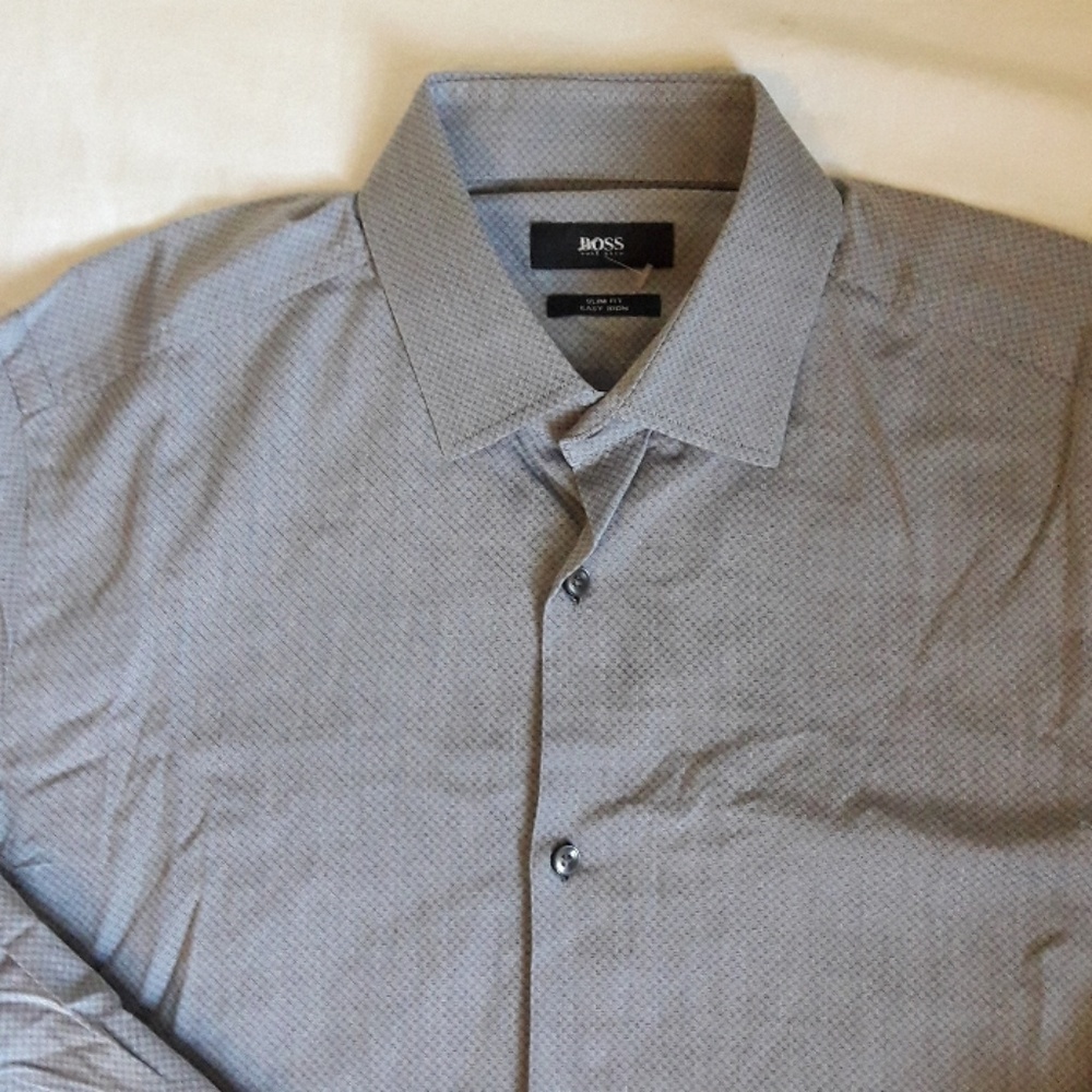Boss slim fit shirt size med